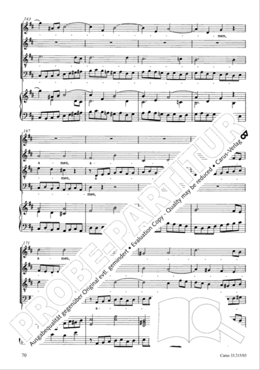 Magnificat Magnificat 4-Part scores gallery preview page 71