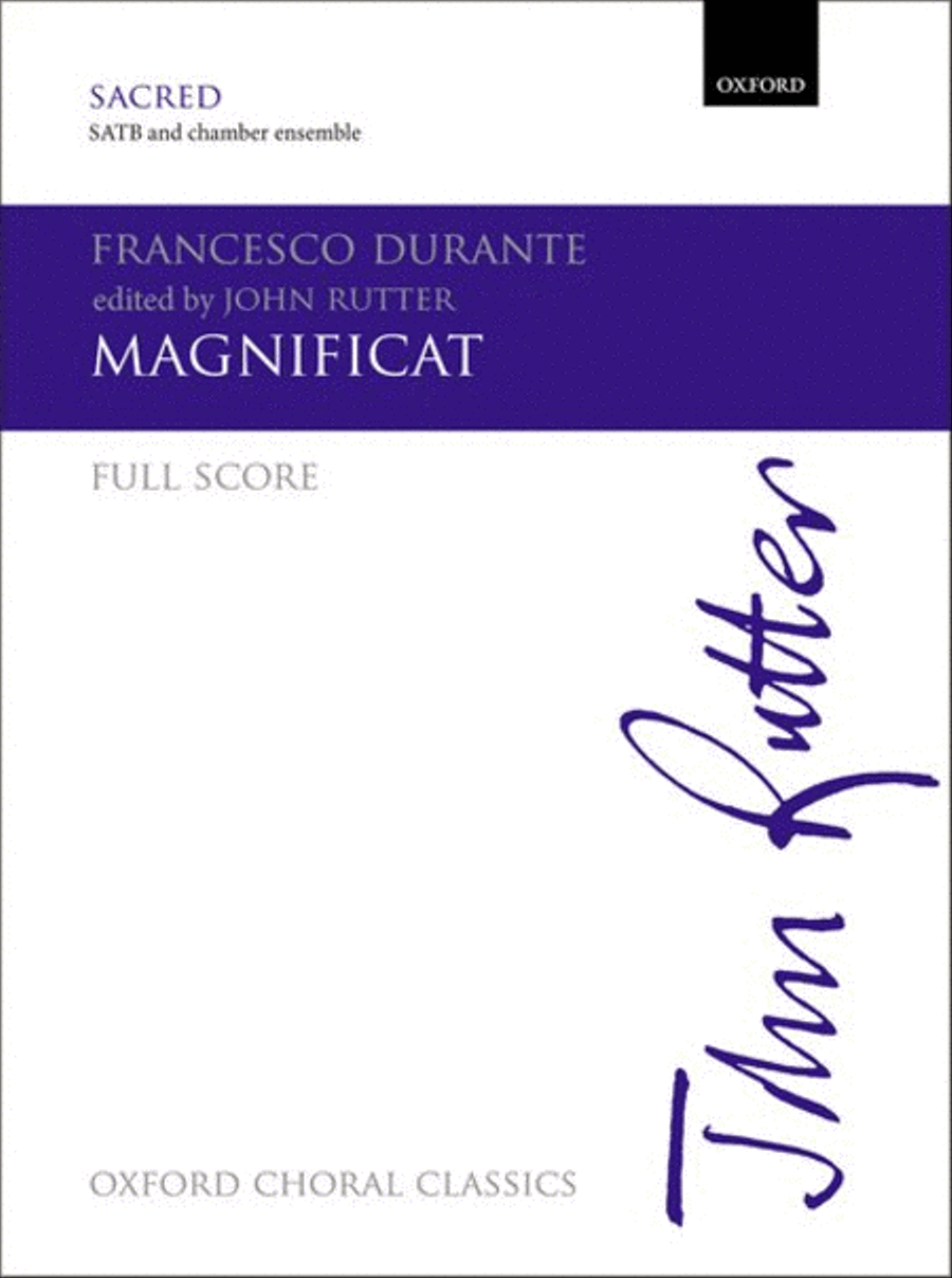 Magnificat 4-Part scores gallery preview page 1