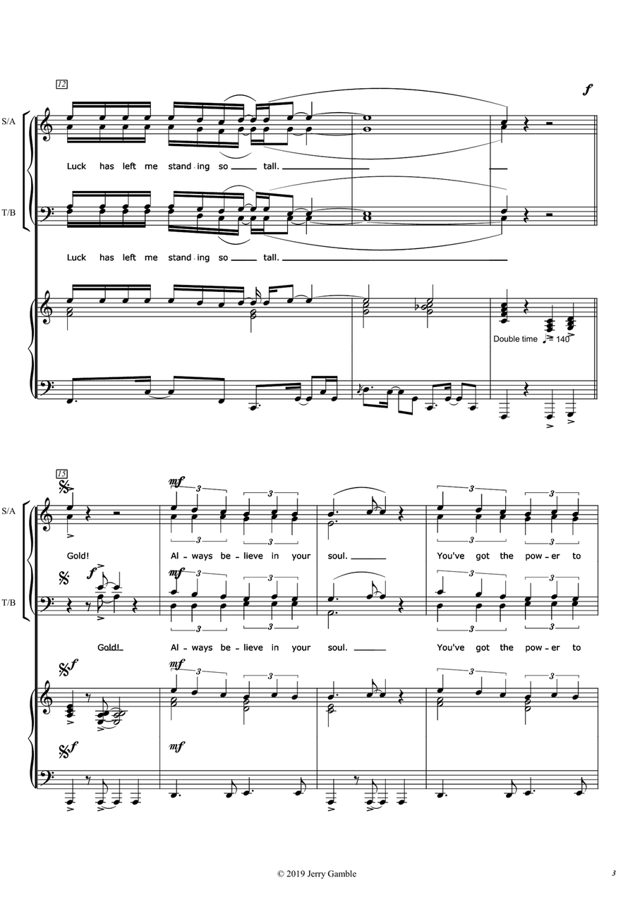Gold 4-Part scores gallery preview page 3