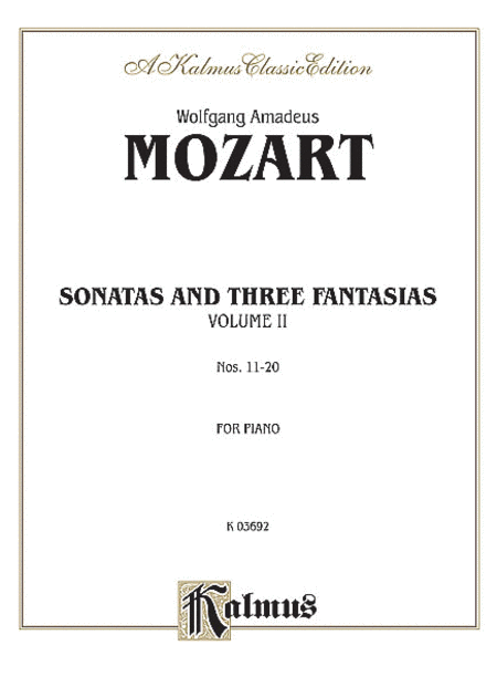 Sonatas, Volume B