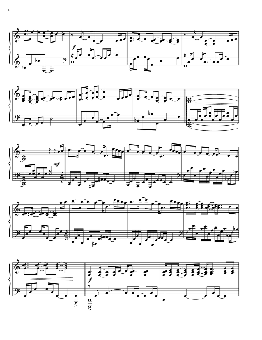 Creations Creations Piano Solo scores gallery preview page 2