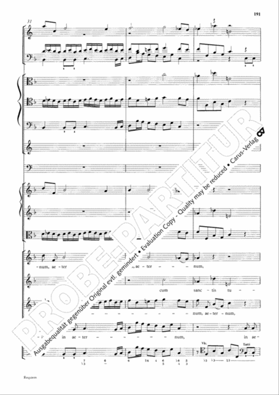 Requiem Requiem 4-Part scores gallery preview page 198
