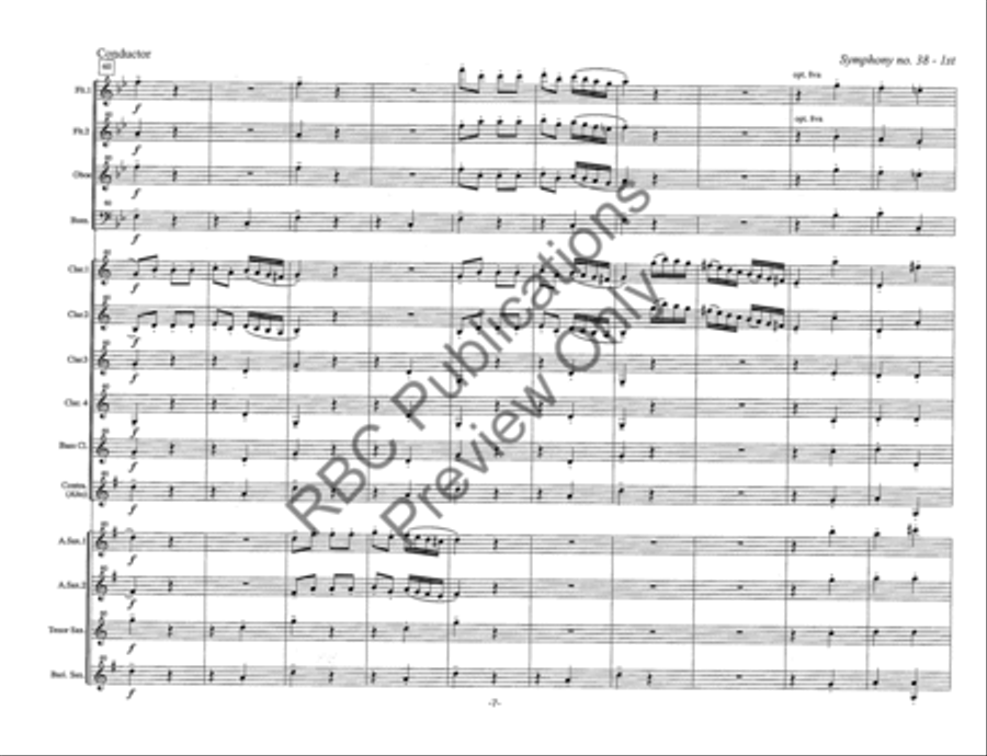 Symphony #38 Mvt 1 (Score) Score scores gallery preview page 10