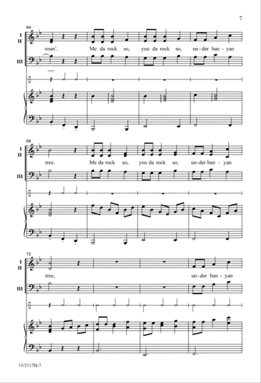 Banyan Tree Banyan Tree 3-Part scores gallery preview page 6
