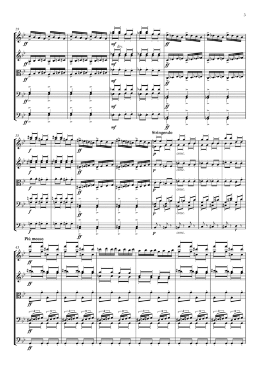 Little Red Riding Hood and the Wolf String Orchestra scores gallery preview page 3