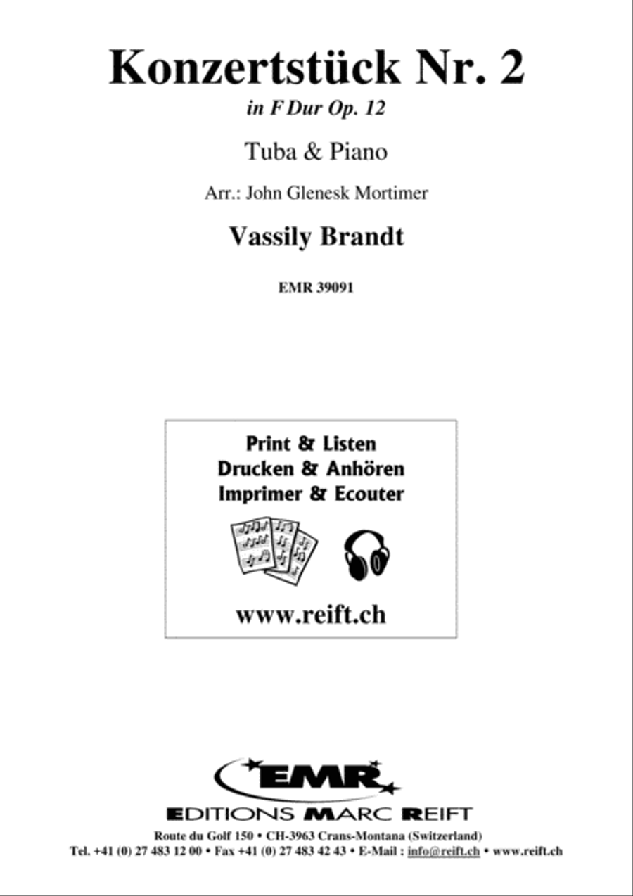 Konzertstuck No. 2 Konzertstuck No. 2 Tuba scores gallery preview page 1