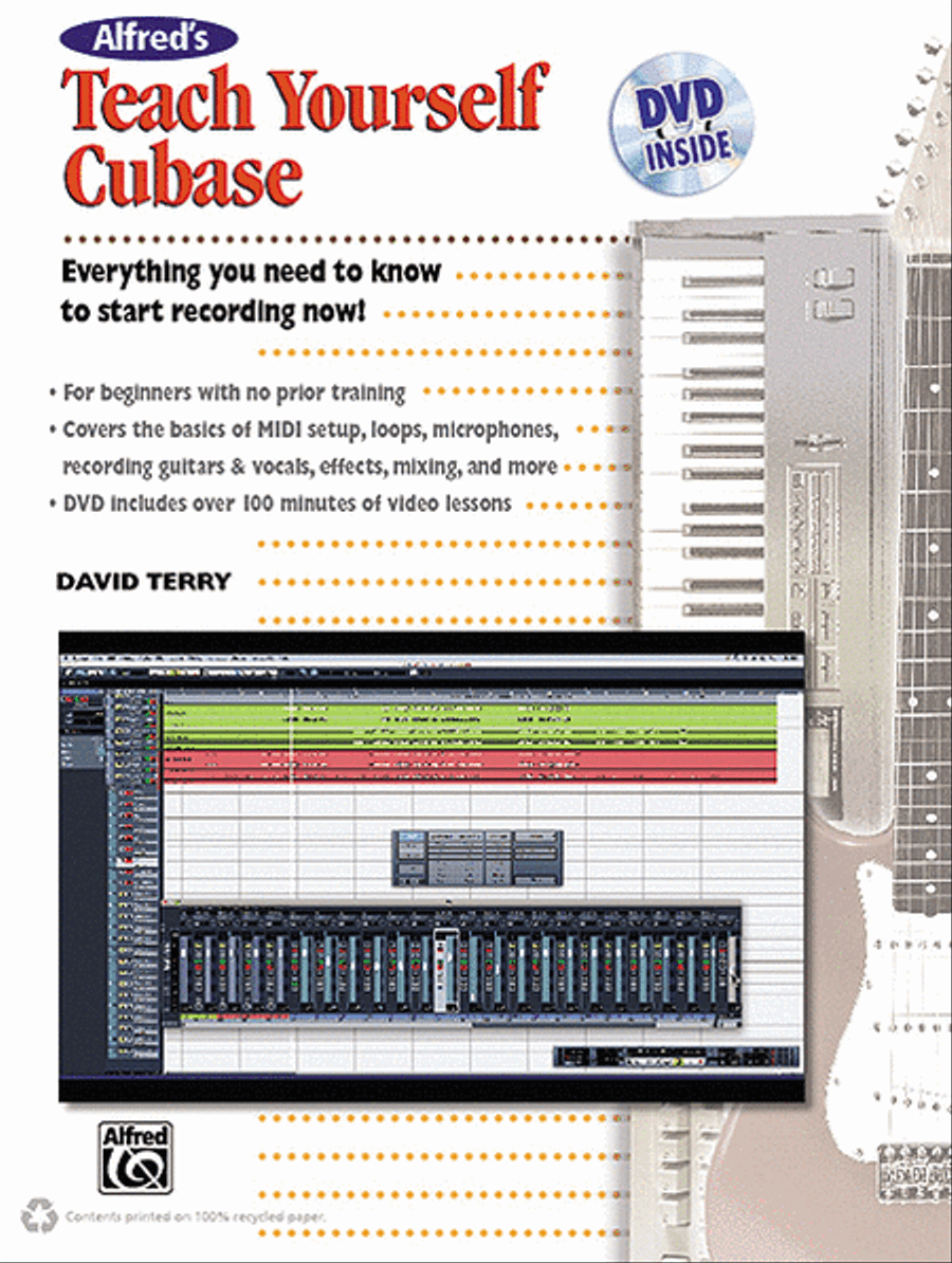 Alfred's Teach Yourself Cubase Textbook scores gallery preview page 1