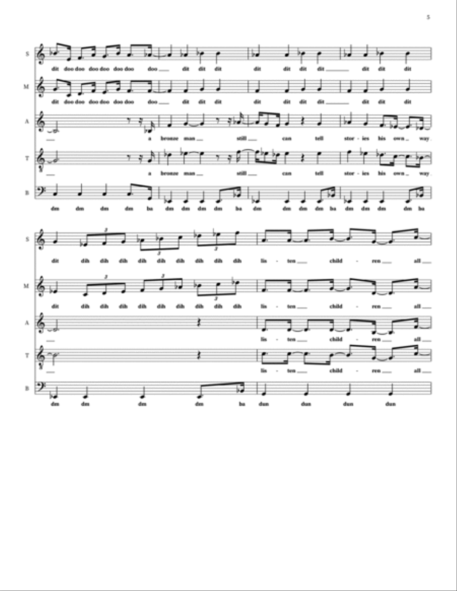 Saturday In The Park Saturday In The Park Choir scores gallery preview page 5