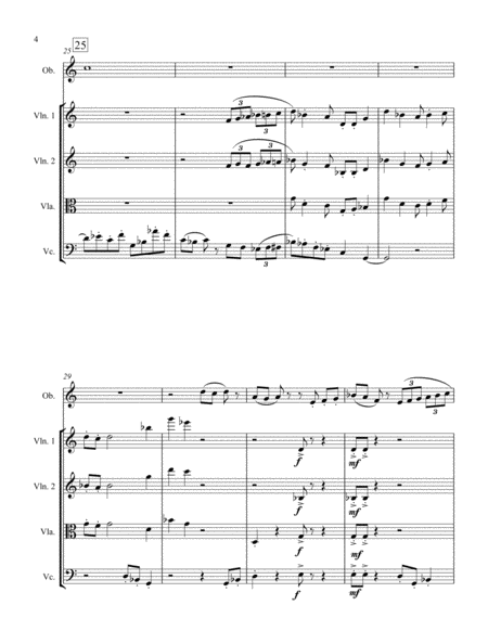 Concertino for Oboe and String Quartet image number null