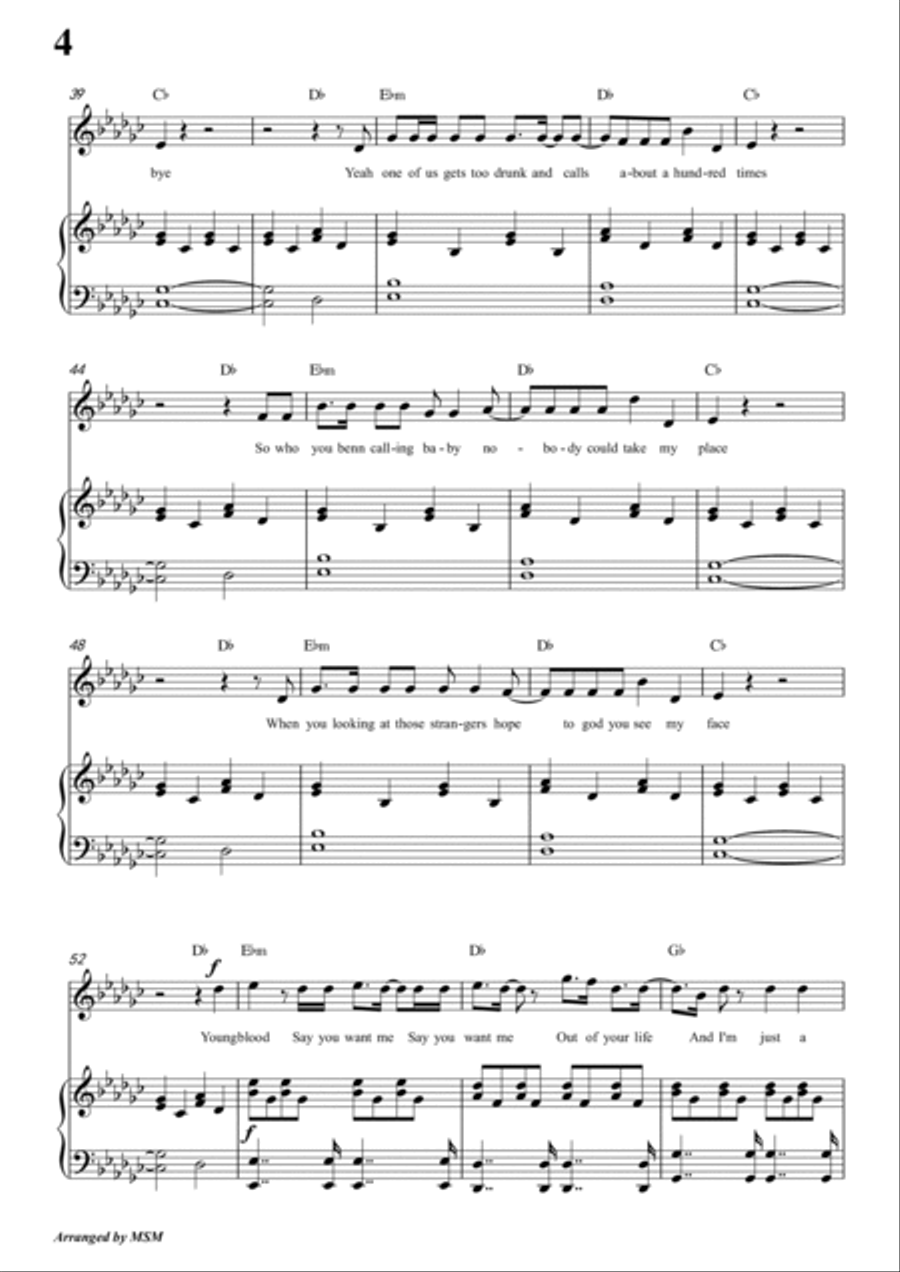 Seeing Red Voice scores gallery preview page 6