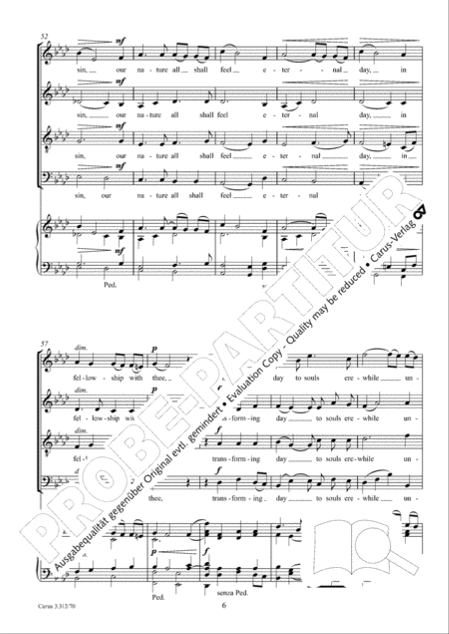 O thou, the central orb O thou, the central orb 4-Part scores gallery preview page 7