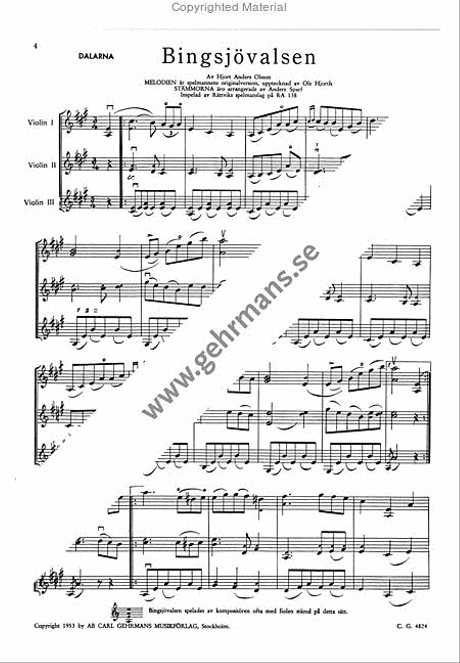 Tolv latar 2 Tolv latar 2 Violin scores gallery preview page 4