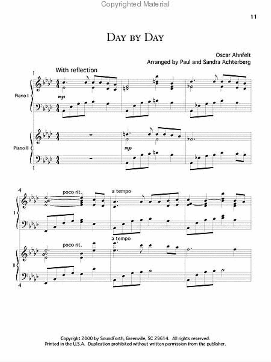 Two by Two Piano Duet scores gallery preview page 4