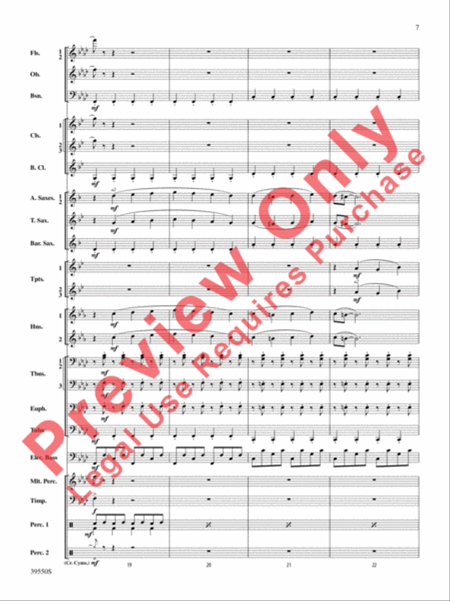 The Rolling Stones on Tour Concert Band scores gallery preview page 8