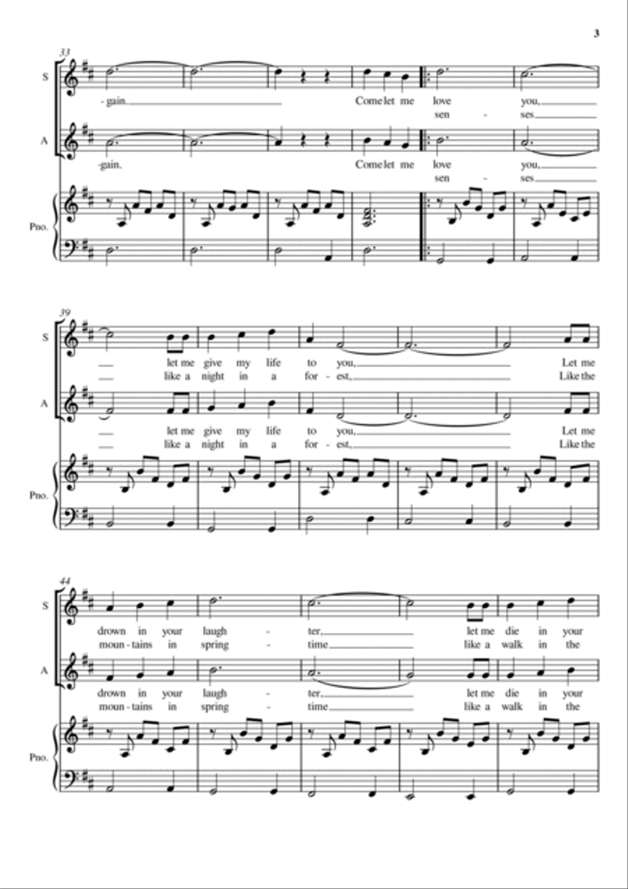 Annie's Song Annie's Song SA scores gallery preview page 3