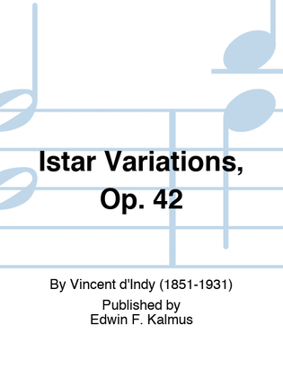 Istar Variations, Op. 42