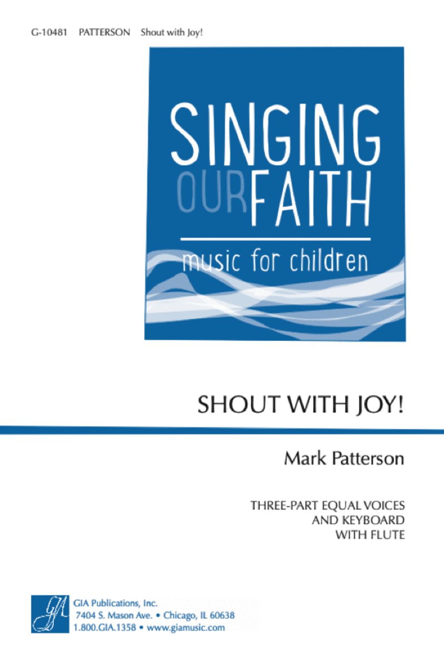 Shout with Joy! 3-Part scores gallery preview page 1
