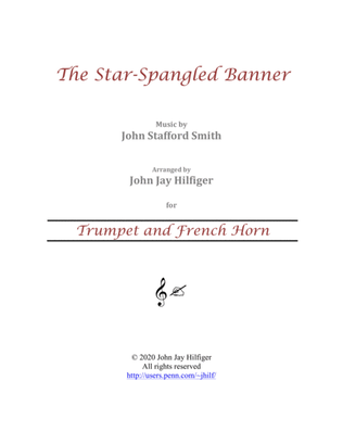 The Star-Spangled Banner for Trumpet and French Horn