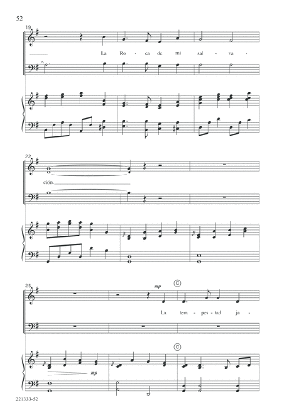 Siervos de Jesus Siervos de Jesus 4-Part scores gallery preview page 56