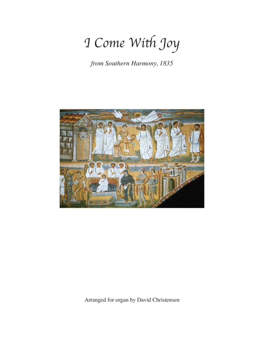 Book cover for I Come with Joy