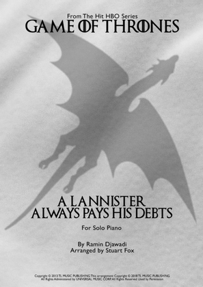 A Lannister Always Pays His Debts