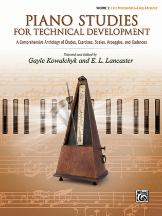 Book cover for Piano Studies for Technical Development, Volume 2