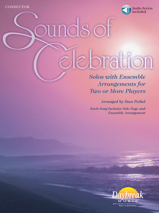 Book cover for Sounds of Celebration - Conductor's Score/online audio