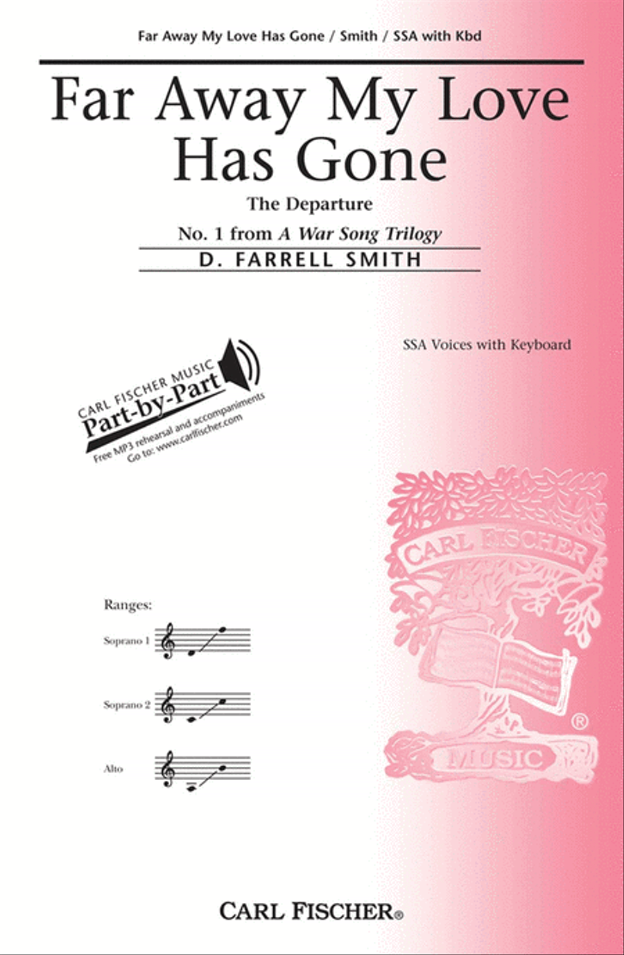 Far Away My Love Has Gone SSA scores gallery preview page 1