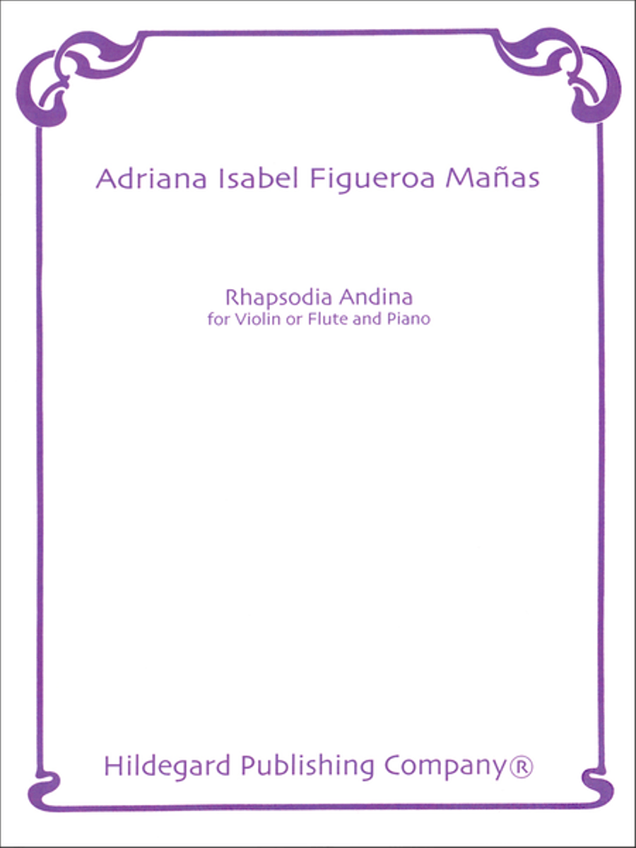 Rhapsodia Andina Chamber Music scores gallery preview page 1