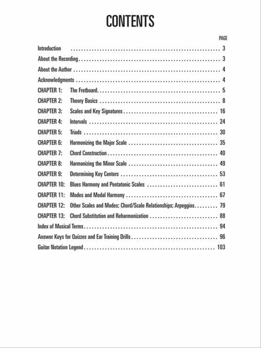 Music Theory for Guitarists Guitar Tablature scores gallery preview page 4