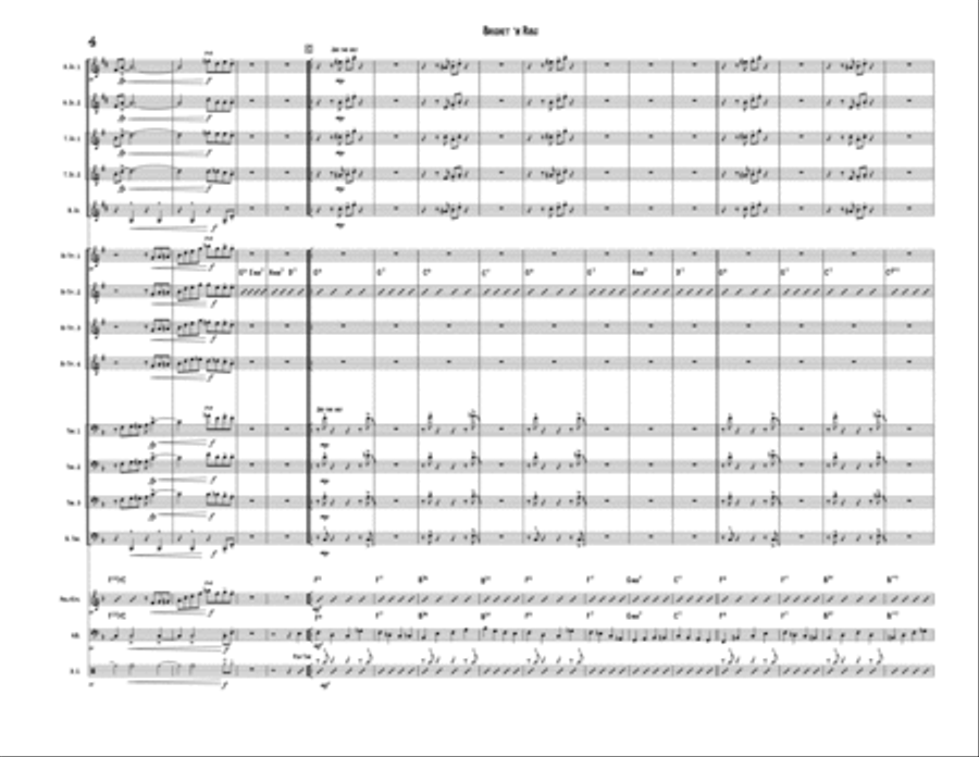 Brisket 'n Ribs Jazz Ensemble scores gallery preview page 6