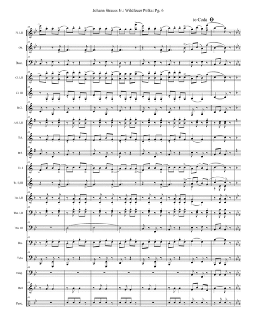 Wildfeuer Polka - Extra Score
