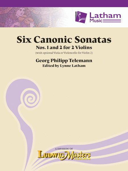 Six Canonic Sonatas: Sonatas No. 1 & 2 for String Duo image number null