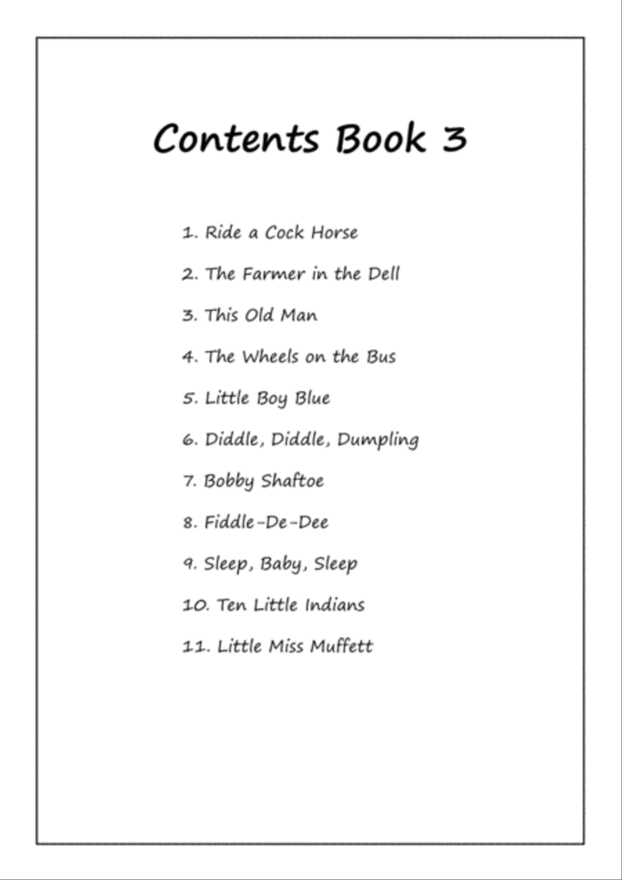 Children's Music for Piano Book 3 Piano Method scores gallery preview page 3