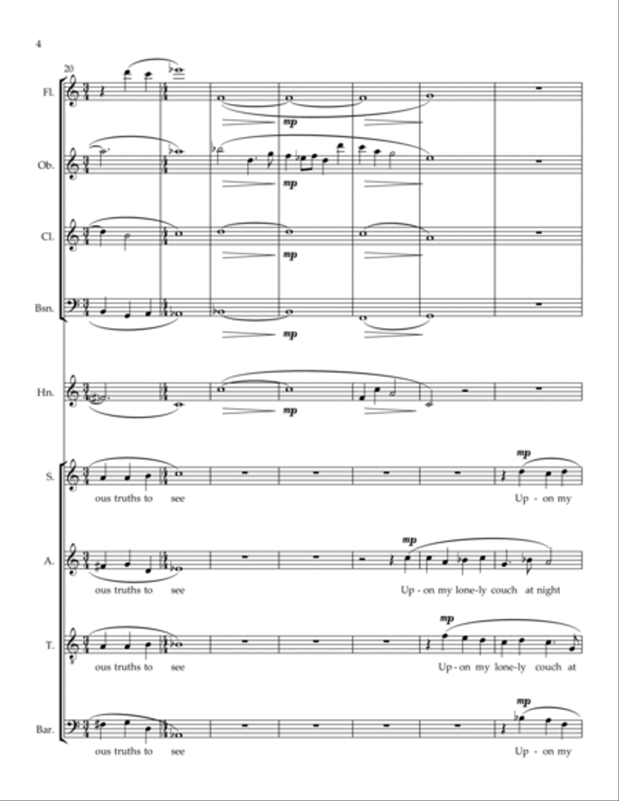 Hymn to the Savior Hymn to the Savior 4-Part scores gallery preview page 4