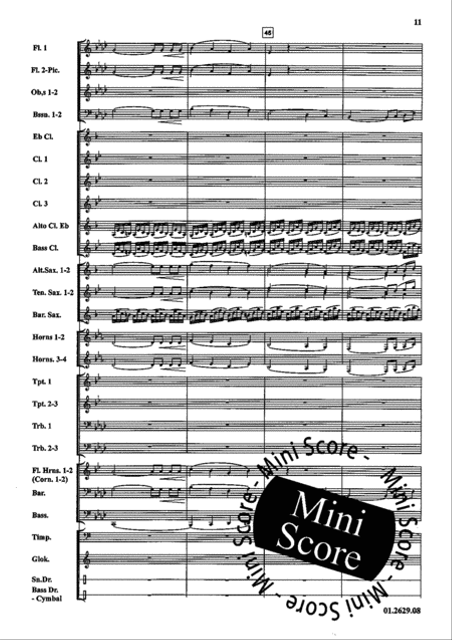 Musica Para Banda Concert Band scores gallery preview page 15