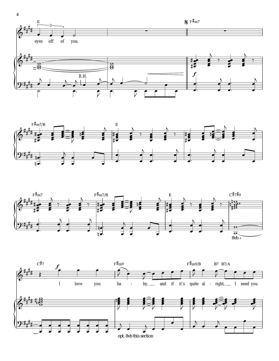 Can't Take My Eyes Off Of You (from Jersey Boys) Piano, Vocal scores gallery preview page 4