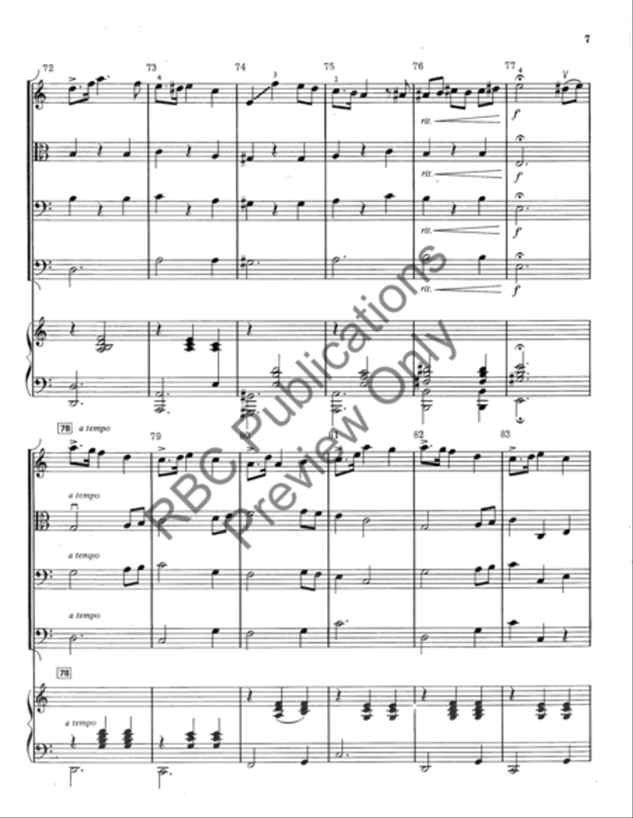 Two Polish Dances (Score) String Orchestra scores gallery preview page 8
