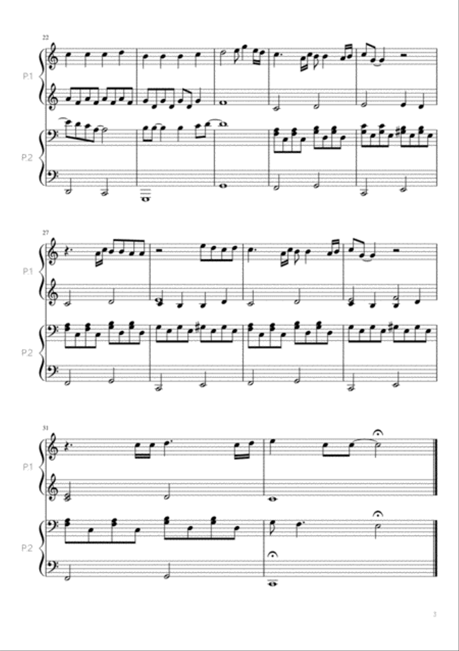 Imagine Imagine Easy Piano scores gallery preview page 3