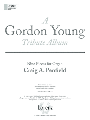 Book cover for A Gordon Young Tribute Album (Digital Delivery)