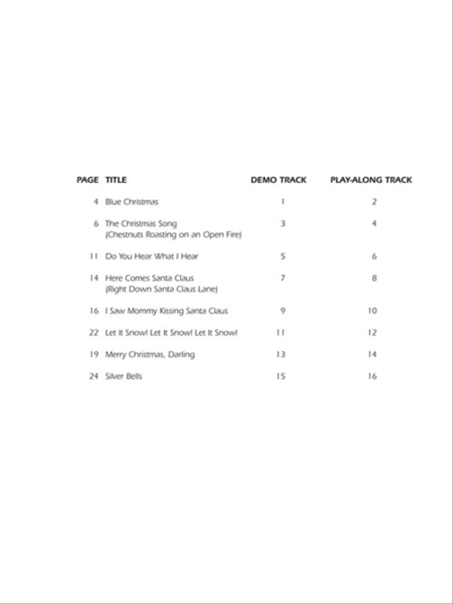 Christmas Favorites Christmas Favorites Piano scores gallery preview page 2