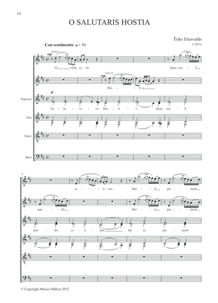 Choral Anthology 1 for Mixed Choir (SATB)
