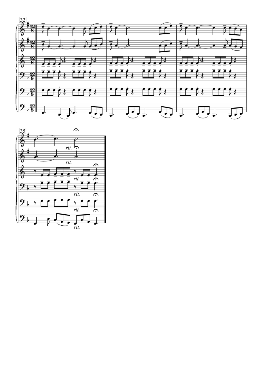 Lonely Boy Lonely Boy Brass Ensemble scores gallery preview page 5