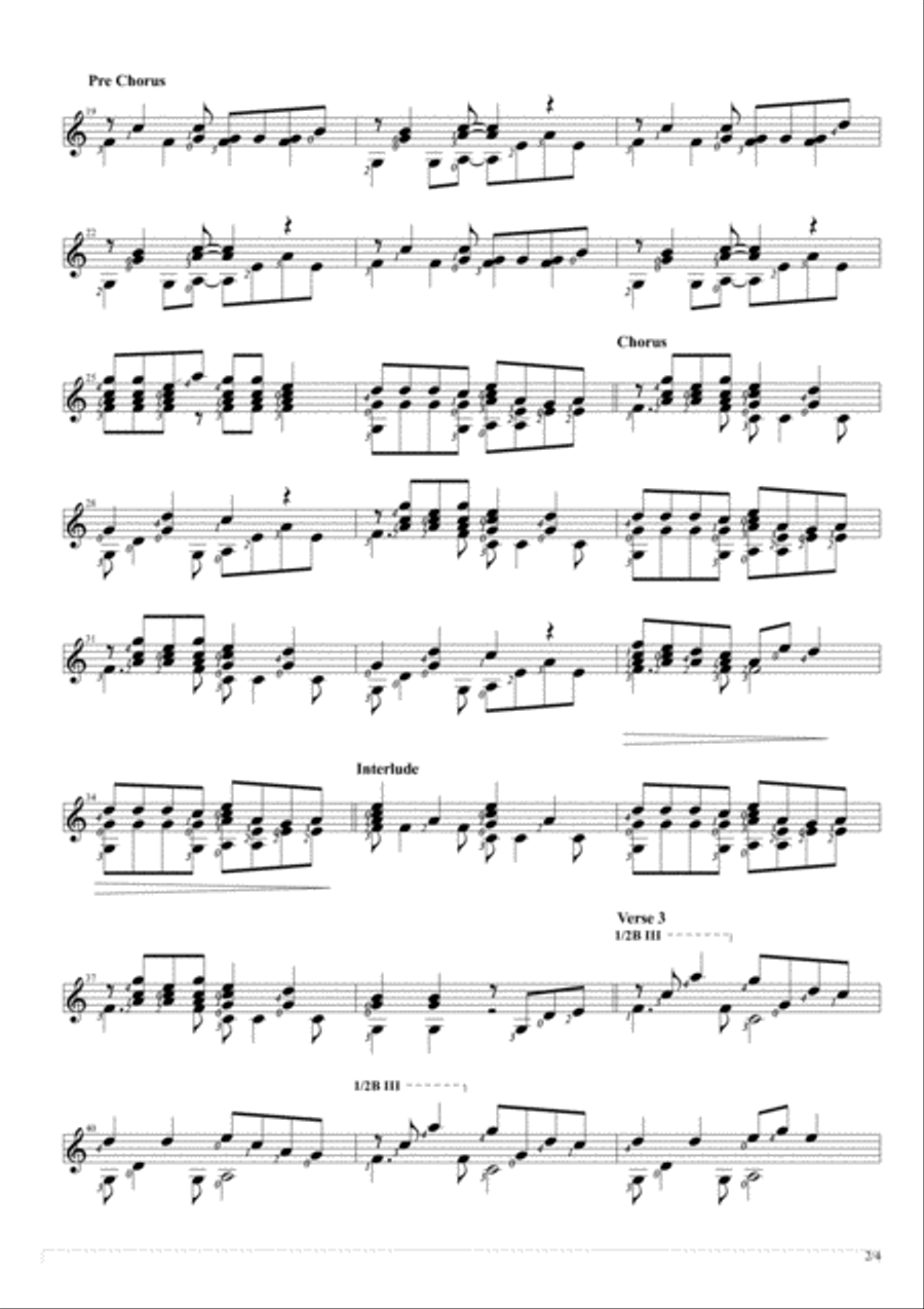 Good Time Guitar Solo scores gallery preview page 2