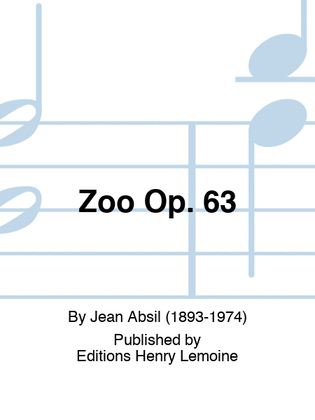 Book cover for Zoo Op. 63