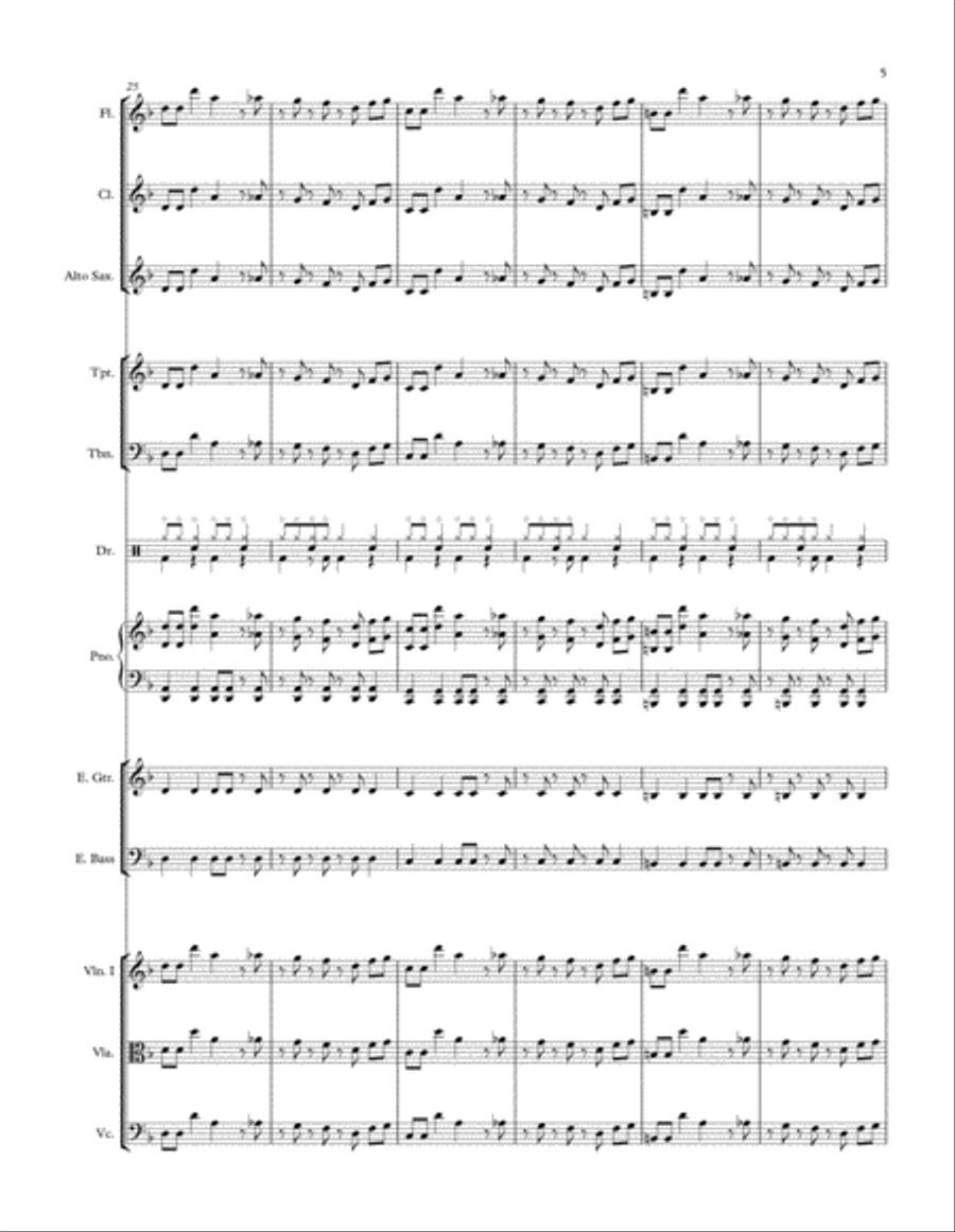 MEGALOVANIA from Undertale by Toby Fox Large Ensemble