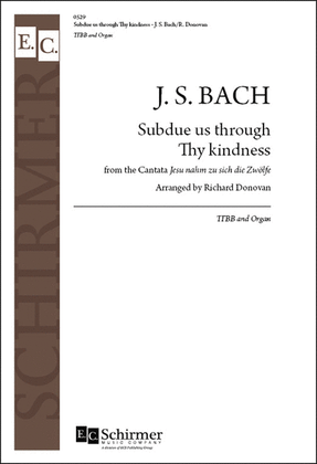 Book cover for Cantata 22: Subdue us through Thy kindness