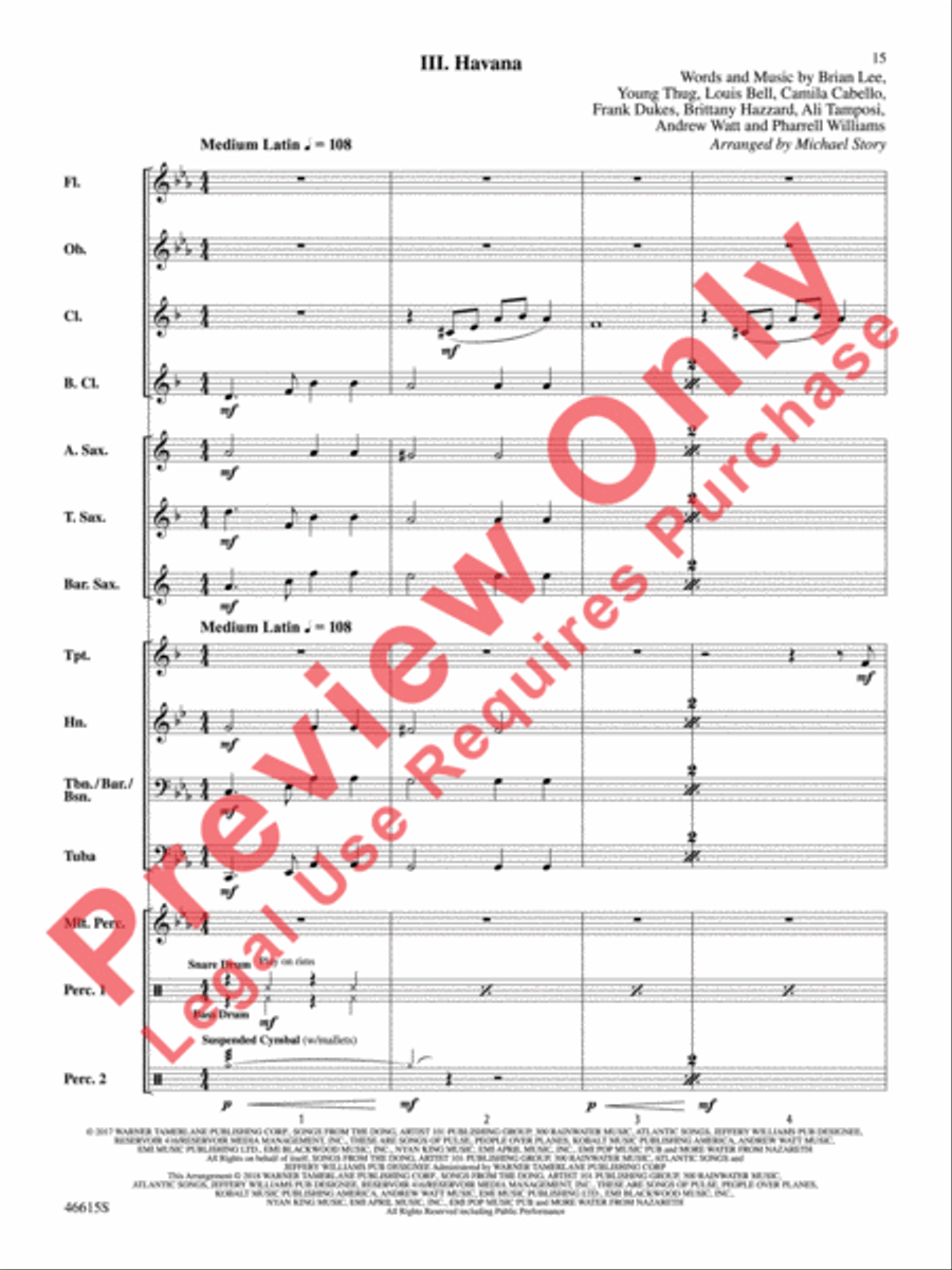 Short Cuts for Beginning Band -- Vol. 5 Concert Band scores gallery preview page 16