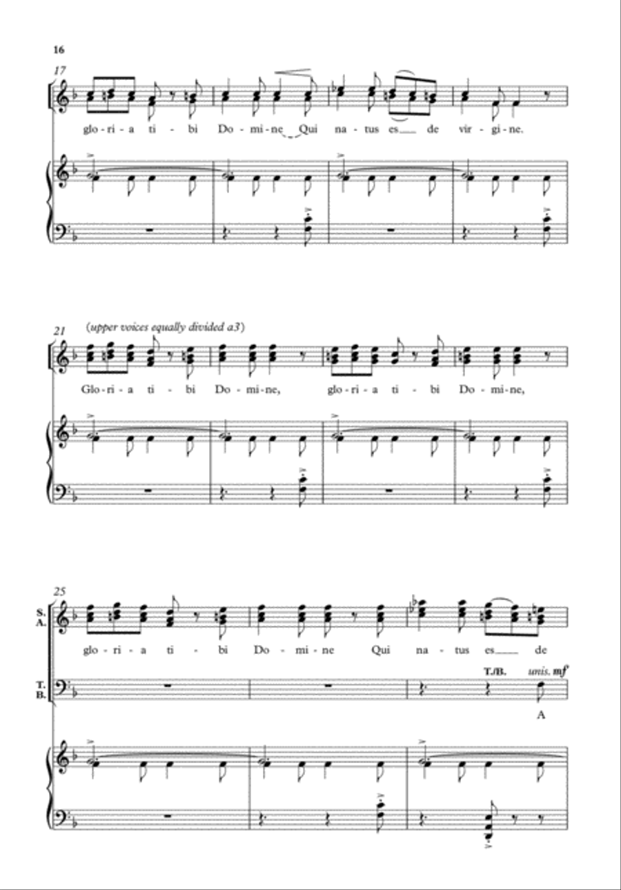Mack Wilberg Carols 4-Part scores gallery preview page 6