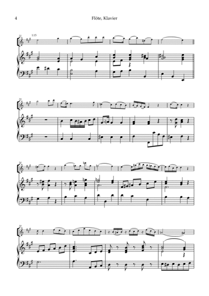 Sonata V Part 2 for Flute image number null